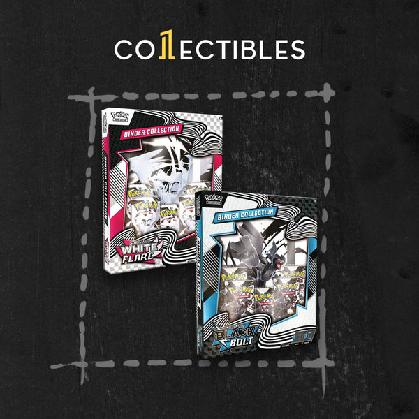 Pokemon English TCG Scarlet & Violet: Black Bolt & White Flare Binder Collection